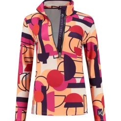 Kou Sportswear Geoshapes skipully dames colourful