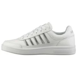 K-Swiss Court Chasseur schoenen dames white silver white