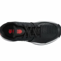 K-Swiss Court Express HB tennisschoenen heren stretch limo white high risk red