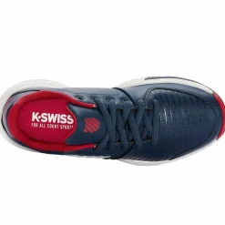 K-Swiss Court Express Omni tennisschoenen junior blue opal white lollipop
