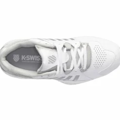 K-Swiss Receiver V Omni tennisschoenen dames white vapor blue silver