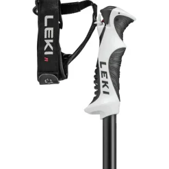 Leki Bold S skistokken dark anthracite black white