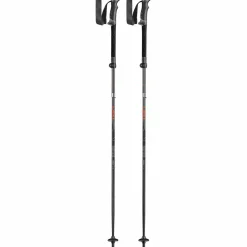 Leki Legacy FX TA wandelstokken silver grey bright red black