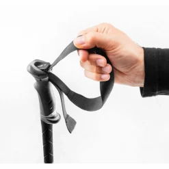 Leki Legacy FX TA wandelstokken silver grey bright red black