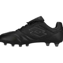 Lotto Stadio 200 FG voetbalschoenen heren all black asphalt