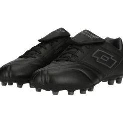 Lotto Stadio 200 FG voetbalschoenen heren all black asphalt