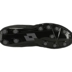 Lotto Stadio 300 III FG voetbalschoenen heren all black asphalt