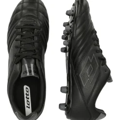 Lotto Stadio 300 III FG voetbalschoenen heren all black asphalt