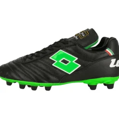 Lotto Stadio OG II FG voetbalschoenen heren all black spring green