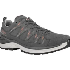 Lowa Innox Evo II GTX Ws wandelschoenen dames  asphalt salmon