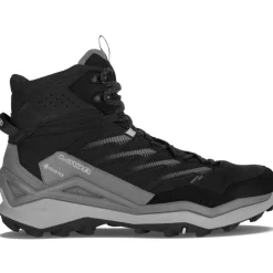 Lowa Maddox Pro GTX Mid Wide wandelschoenen heren black grey