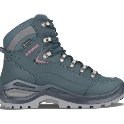 Lowa Renegade Evo GTX Mid Ws wandelschoenen dames steelblue oldrose