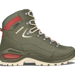 Lowa Renegade Evo GTX Mid Ws wandelschoenen dames grey green panna