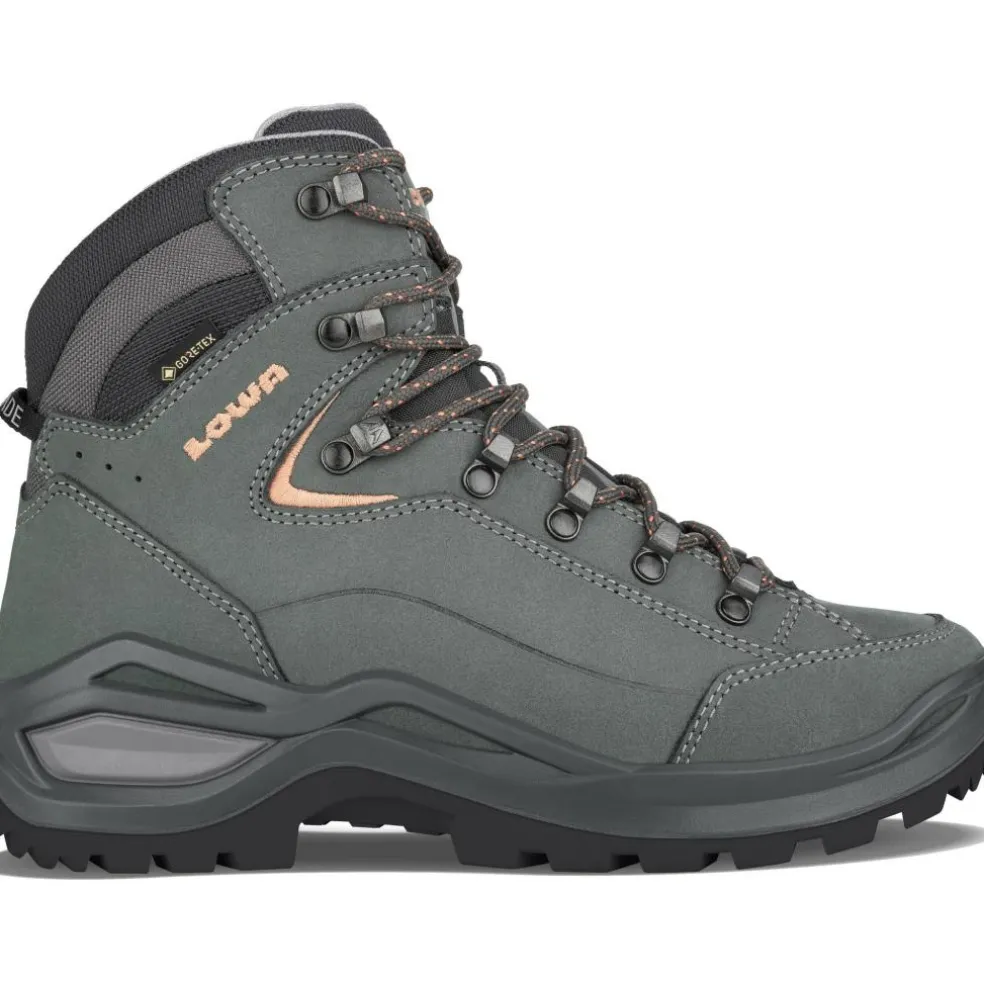 Lowa Renegade Evo GTX Mid Ws wandelschoenen dames graphite apricote