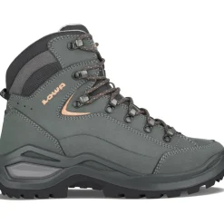 Lowa Renegade Evo LL Mid Ws wandelschoenen dames graphite apricote