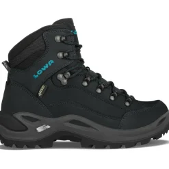 Lowa Renegade GTX Mid Ws wandelschoenen dames  asphalt turquoise