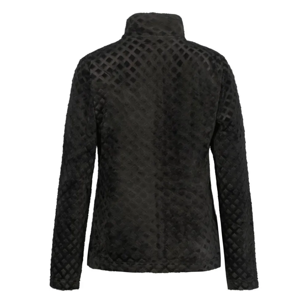 Luhta Ahmas fleece vest dames basic black