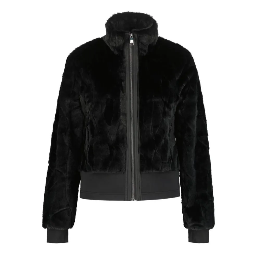 Luhta Ailakkavaara fleece vest dames basic black