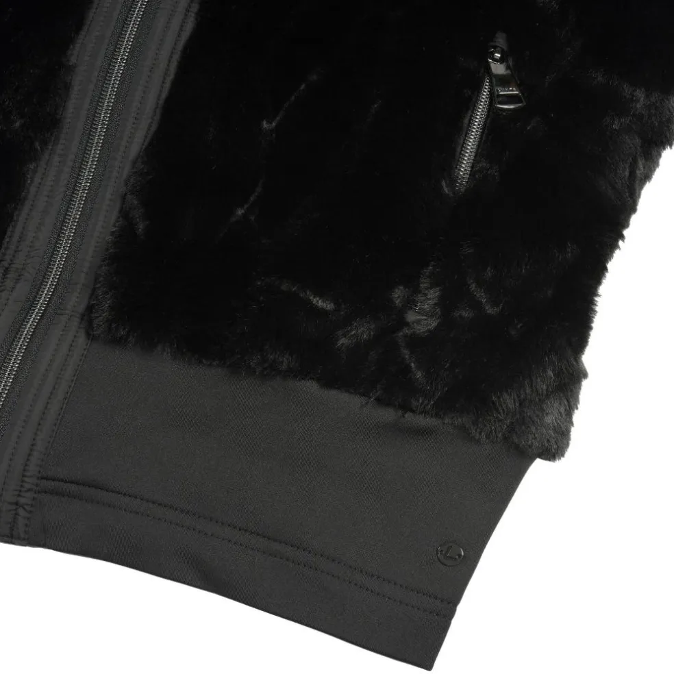 Luhta Ailakkavaara fleece vest dames basic black