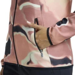 Luhta Auttoinen fleece vest dames abricot