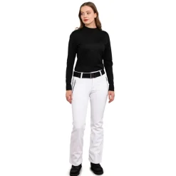Luhta Joentaus softshell skibroek dames white
