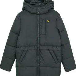 Lyle & Scott  Ripstop Quilted Puffer jas junior dark navy
