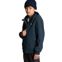 Lyle & Scott  softshell jas junior dark navy