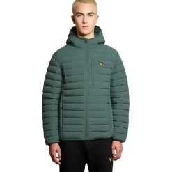 Lyle & Scott  Sports Lightweight Puffer jas heren silver pine