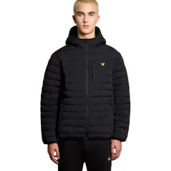 Lyle & Scott  Sports Lightweight Puffer jas heren jet black