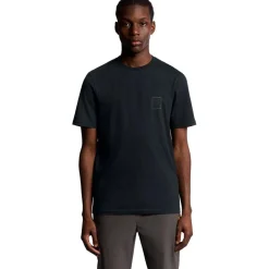 Lyle & Scott  Sports Tonal Logo shirt heren dark navy