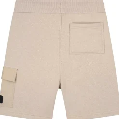 Malelions Nylon Pocket short junior taupe