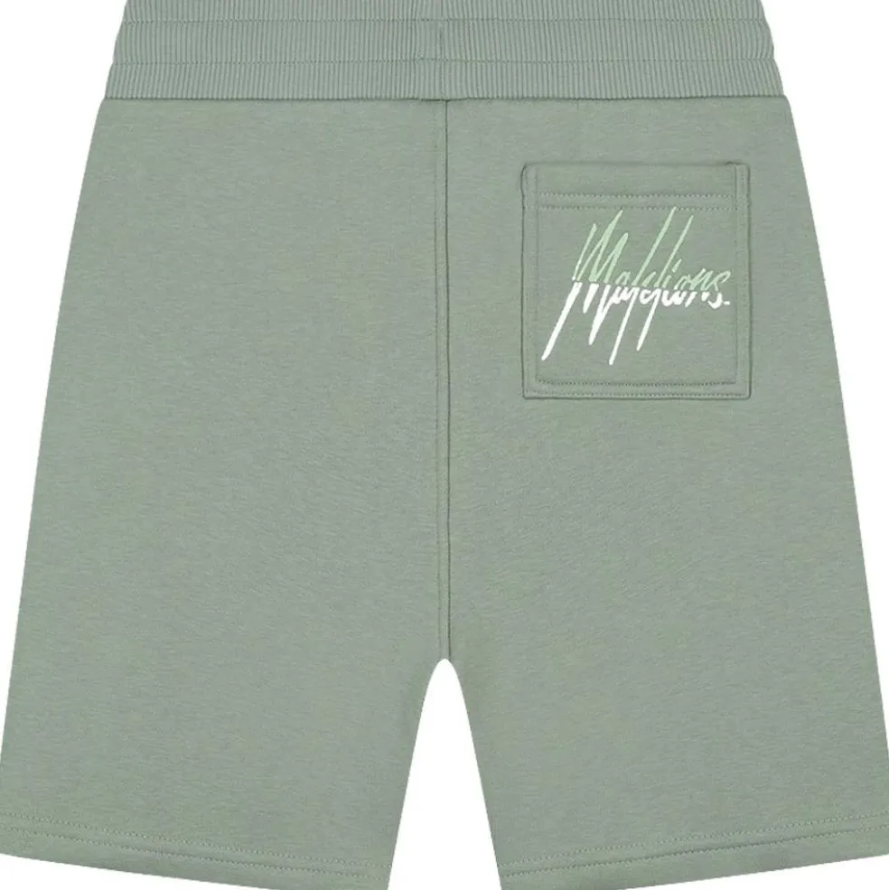 Malelions Split short junior agave green