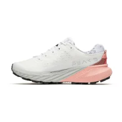 Merrell Agility Peak 5 hardloopschoenen dames white soft coral