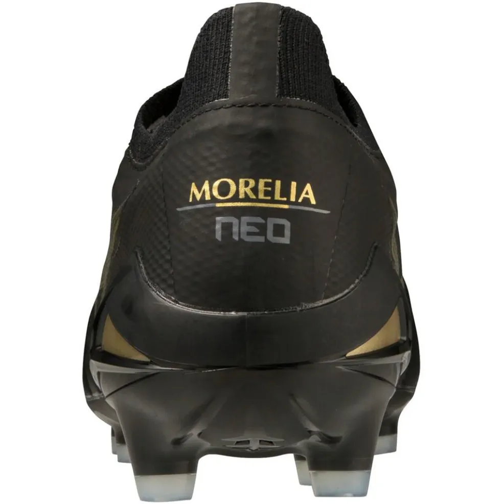 Mizuno Morelia Neo IV Beta voetbalschoenen black gold black