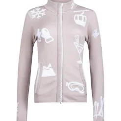 Newland Vertige ski vest dames stone white