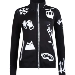 Newland Vertige ski vest dames black white