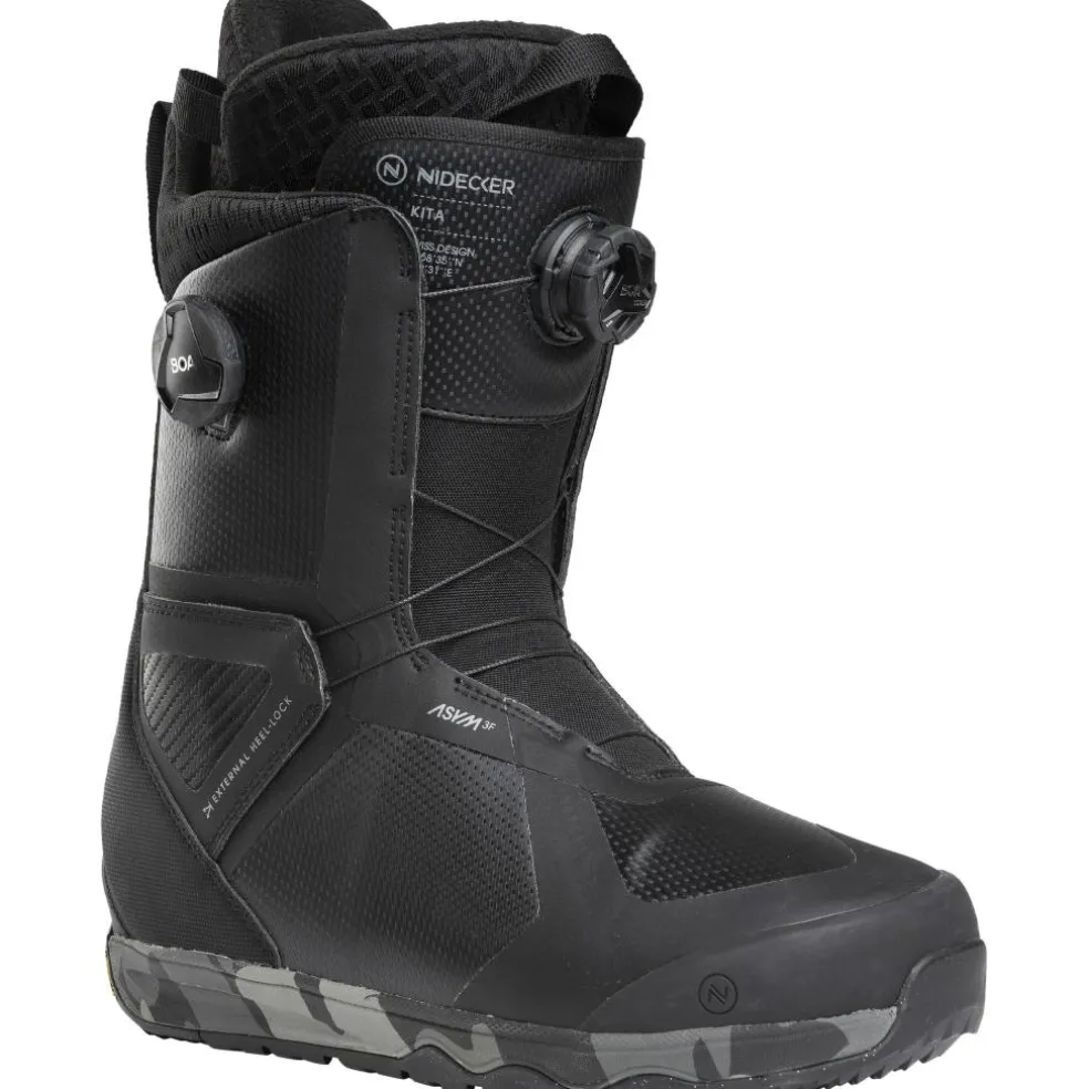 Nidecker Kita snowboardschoenen heren black