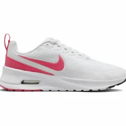 Nike Air Max Nuaxis schoenen dames white black comet red