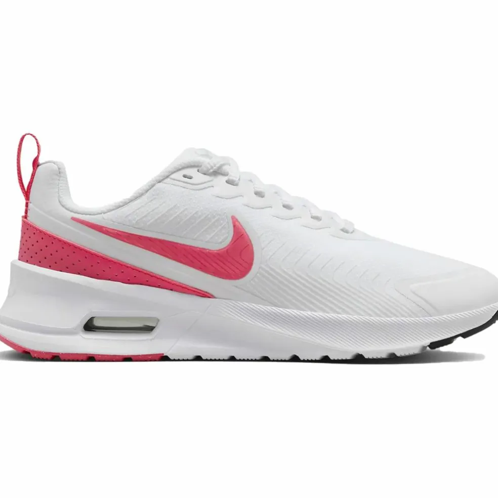 Nike Air Max Nuaxis schoenen dames white black comet red