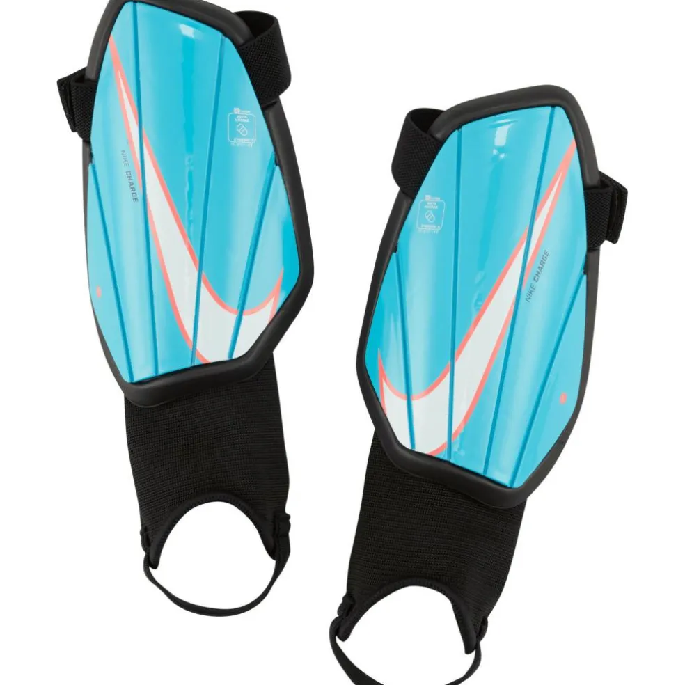 Nike Charge scheenbeschermers junior blue black white