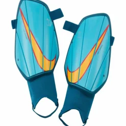 Nike Charge scheenbeschermers baltic blue zwart wit