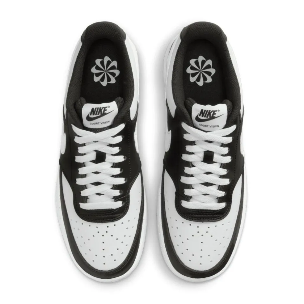 Nike Court Vision Low Next Nature schoenen dames black white