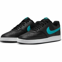 Nike Court Vision Low schoenen heren black dusty cactus white