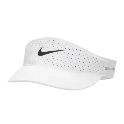 Nike Dri-FIT ADV Ace zonneklep white anthracite black