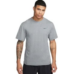 Nike Dri-FIT Hyverse shirt heren smoke grey heather black