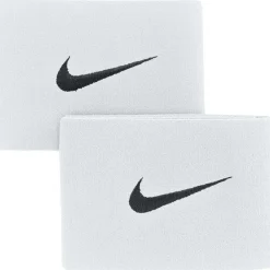 Nike Guard Stay II scheenbeschermer bandjes white black