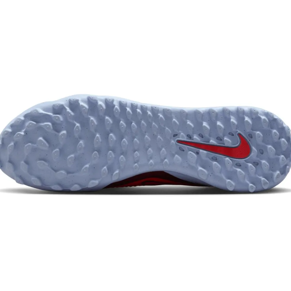 Nike Phantom 6 Low Academy TF voetbalschoenen heren royal tint bright crimson