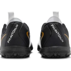 Nike Phantom GX II Academy voetbalschoenen junior white metallic gold coin black