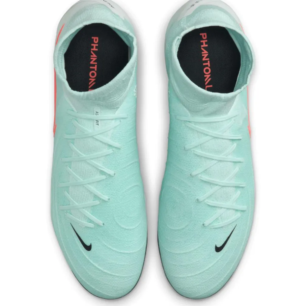 Nike Phantom Luna 2 Pro FG voetbalschoenen mint off noir atomic red