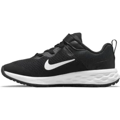 Nike Revolution 6 schoenen junior black dark smoke grey white